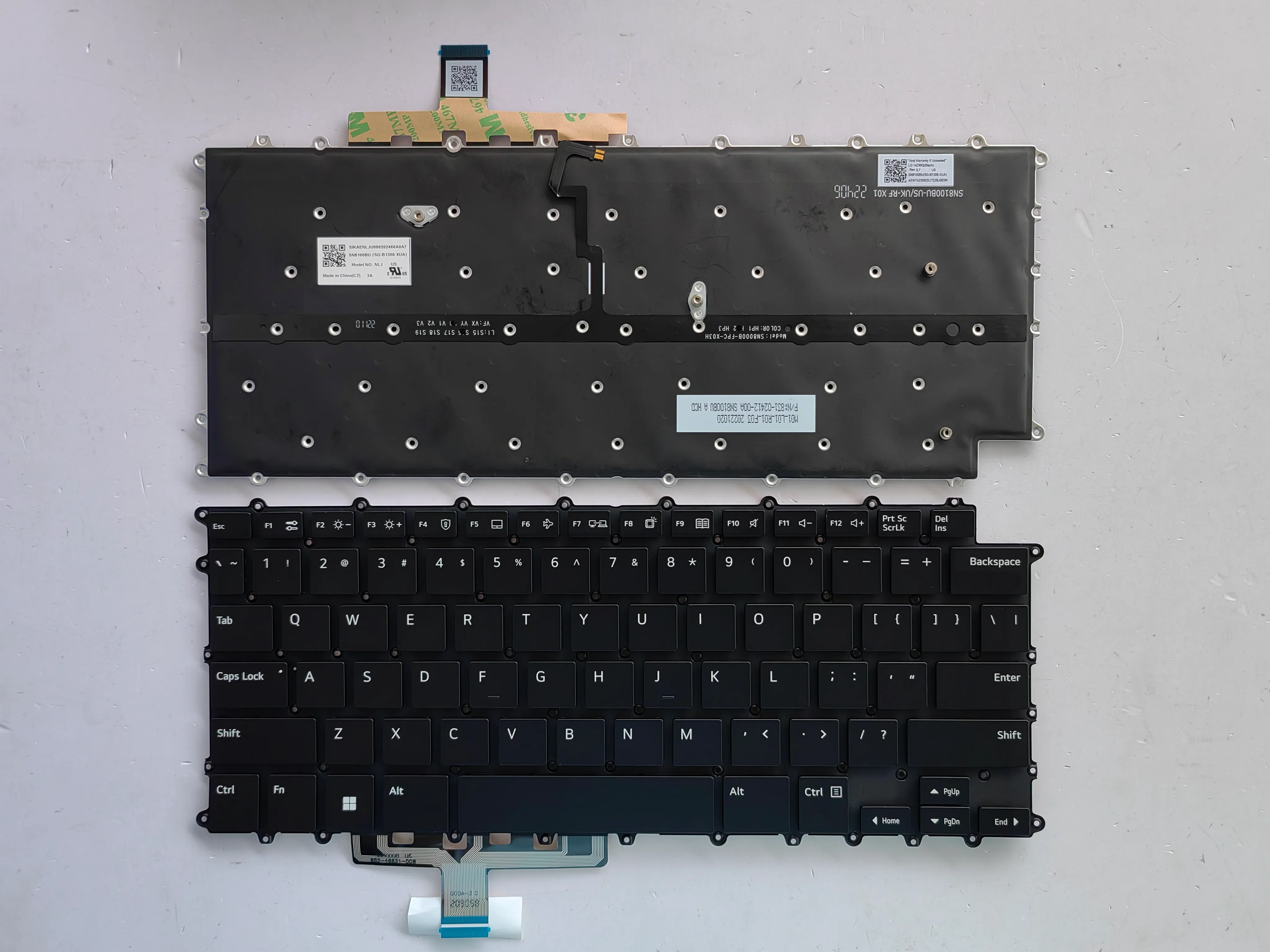 Picture of Laptop US keyboard forNew Replacement Keyboard Laptop For LG 14Z90Q/14ZD90Q/14Z90QF BLACK Backlit US US Layout